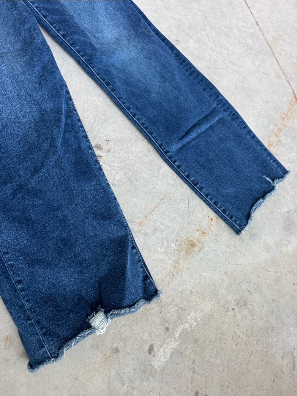 VERVET WOMEN'S DARK WASH HIGH RISE WIDE LEG DENIM JEANS SZ 29 - Picture 2 of 9